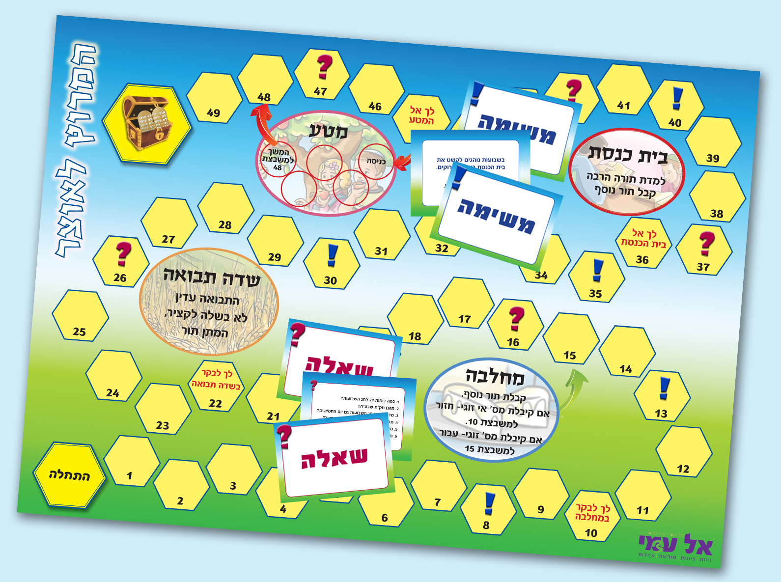 שבועות - המרוץ לאוצר